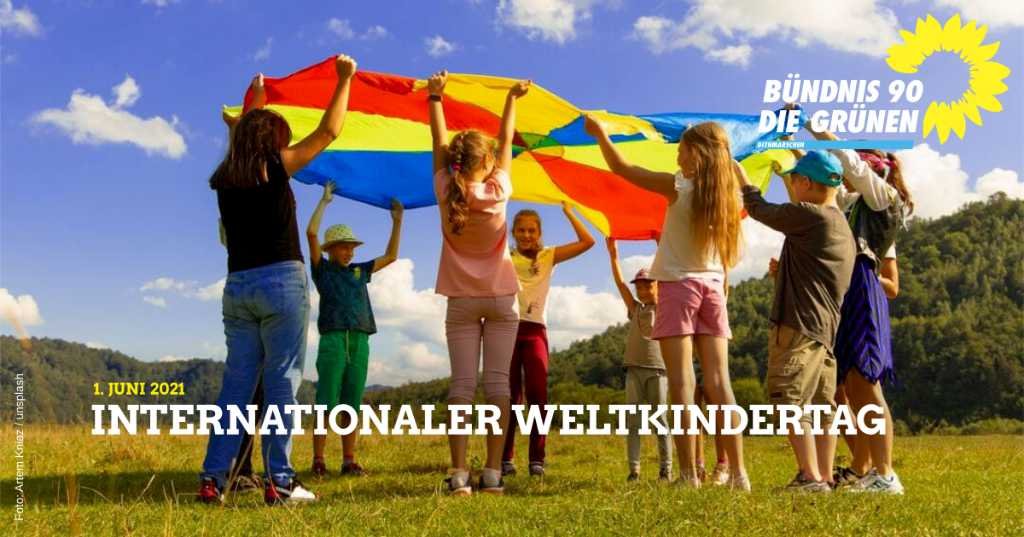 1. Juni Weltkindertag Bild mit Kindern