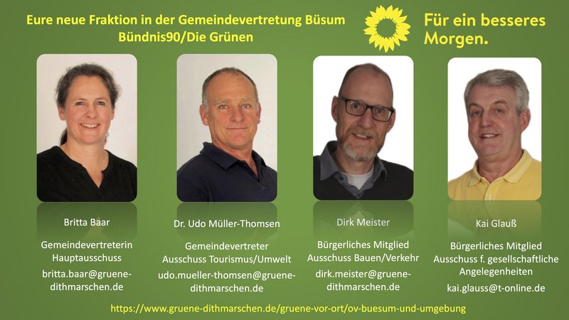 Britta Baar, Dr. Udo Müller-Thomsen, Dirk Meister , Klaus Glauß