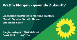 6. April 18.00 Meldorf Veranstaltung