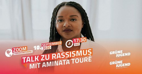 Veranstaltungsdaten mit Foto Aminta Touré