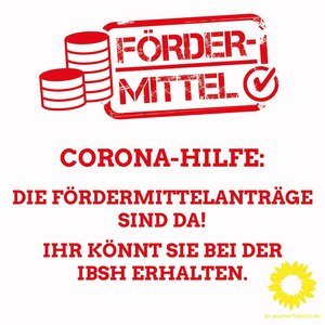 Informationnen zu den Fördermittelanträgen