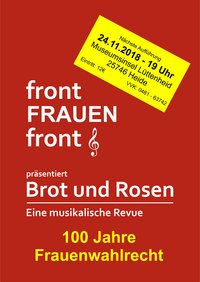 24. November 2018 Revue Brot und Rosen