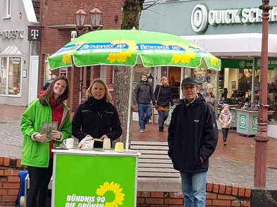 10. November 2018 Infostand in Heide