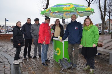 10. November 2018 Infostand in Heide