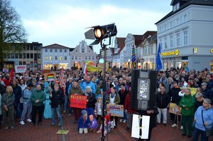 Kundgebung 24. Oktober 2018 in Heide