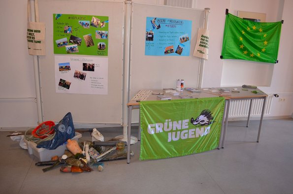 Infostand der Grünen Jugend