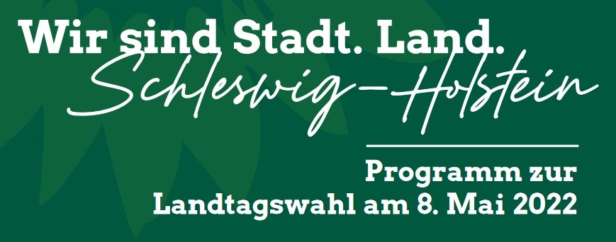 Link zum SH-Wahlprogramm 2022