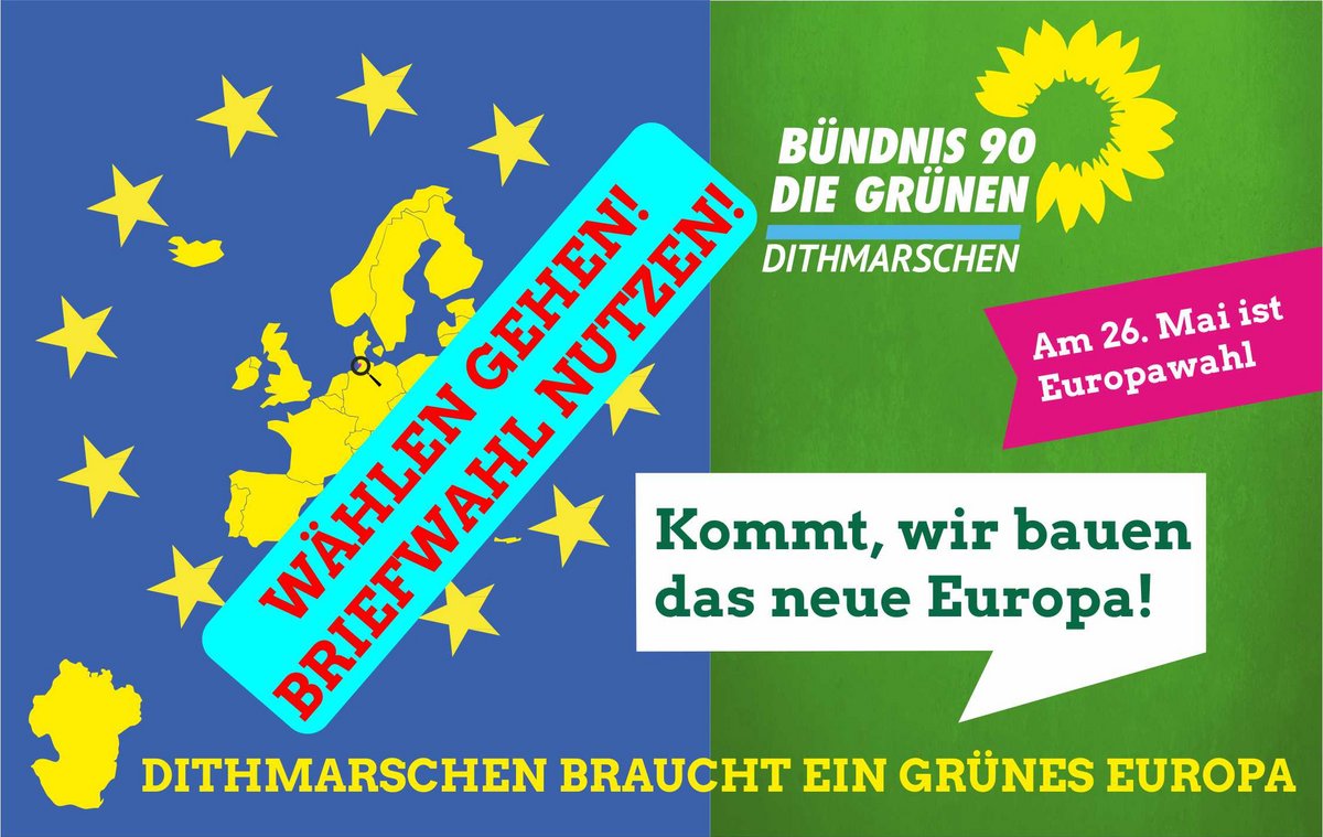 Am 26. Mai 2019 wählen gehen!