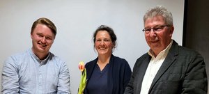 v.l.: Nils-Ole Nommensen, Britta Baar, Volker Rojahnn