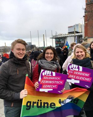 Demo Kiel internationaler Frauentag