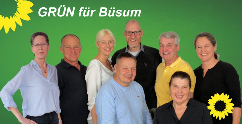 Grüne Kandidat:innen in Büsum