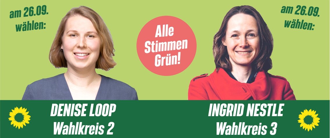 Denise Loop und Ingrid Nestle